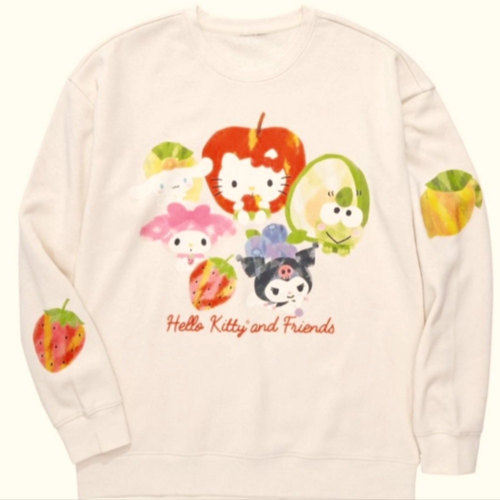 Sanrio Hello Kitty and Friends Cream Sweatshirt